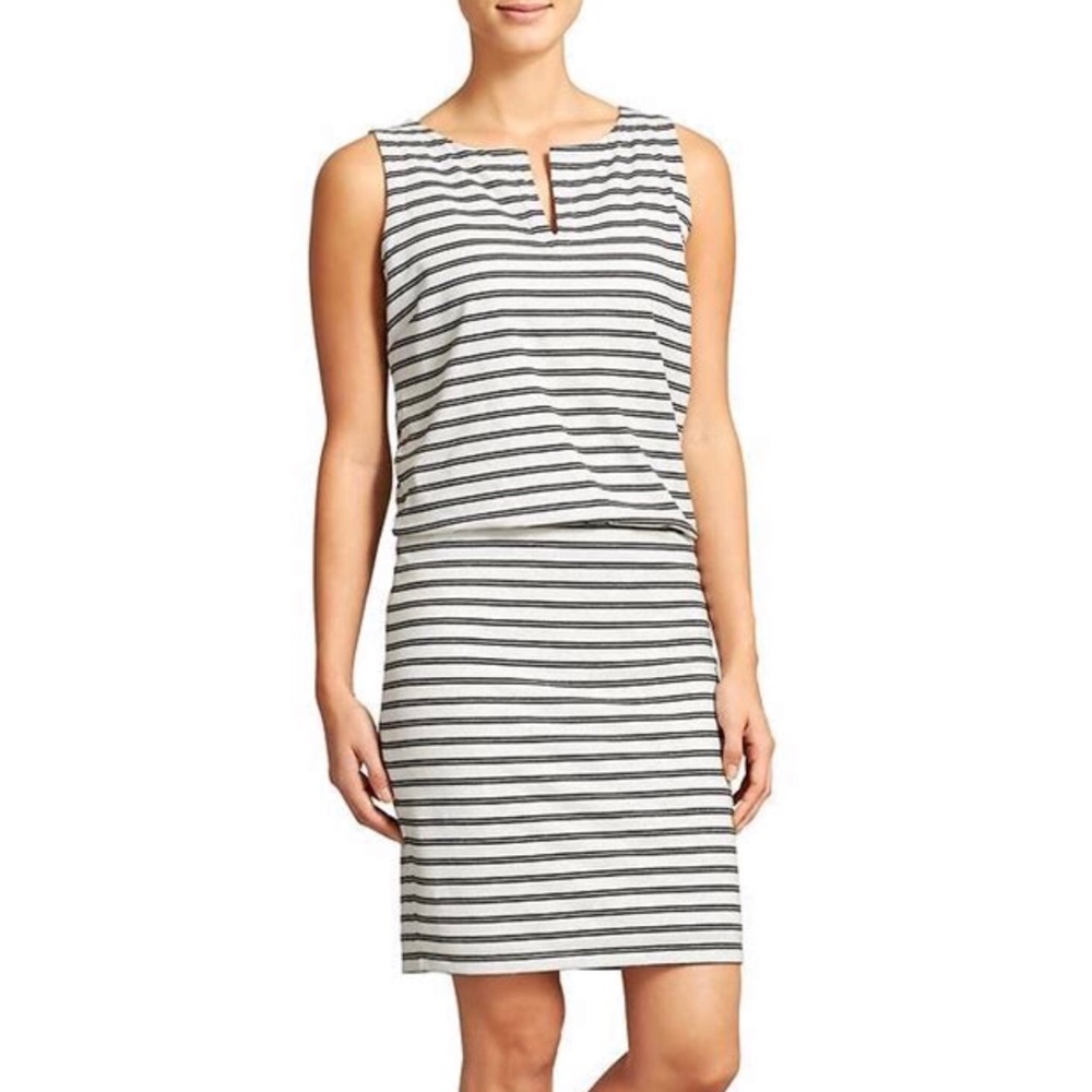 Athleta Stripe Vida Dress XS